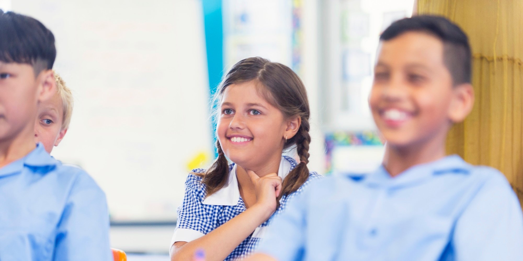 Students inside a classroom