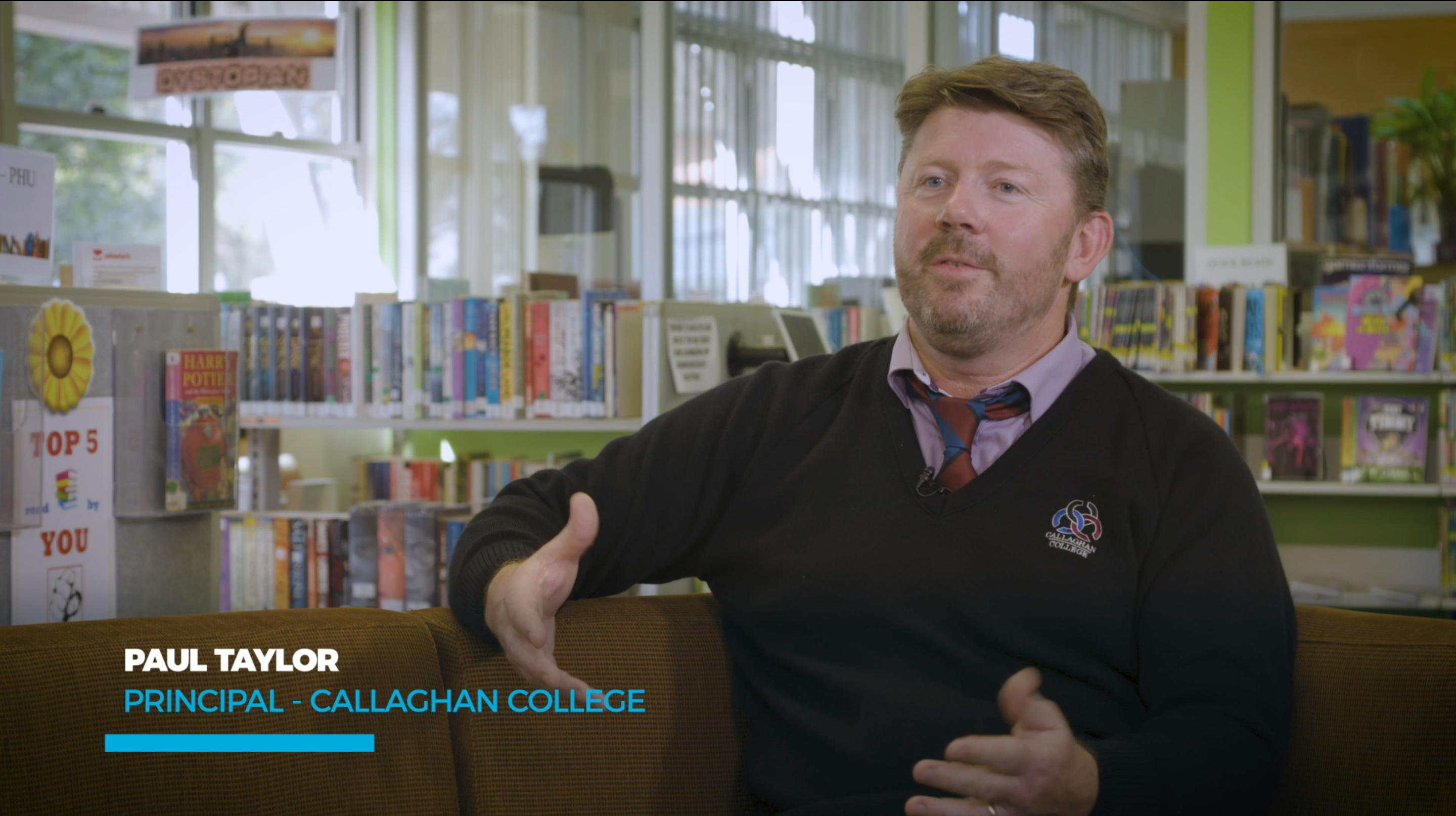 Paul Taylor - Principal of Callaghan College